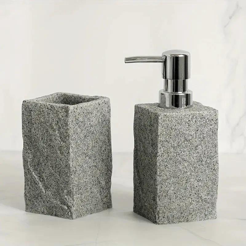Bathroom Set - Classic Granite Effect by House Of Avana