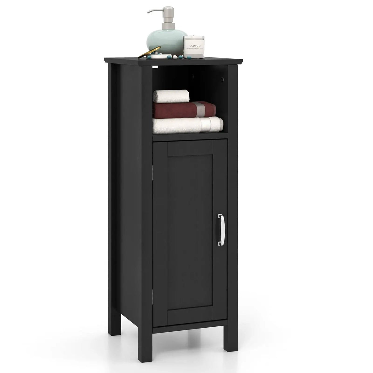Bathroom Storage Organizer with 2-Tier Cabinet by DirectDeals