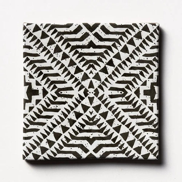 Batik 6 6x6 Square 1/2 Glazed Terracotta Tiles 6x6