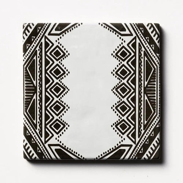 Bavi 1 Square 1/2 Glazed Terracotta Tiles 6x6