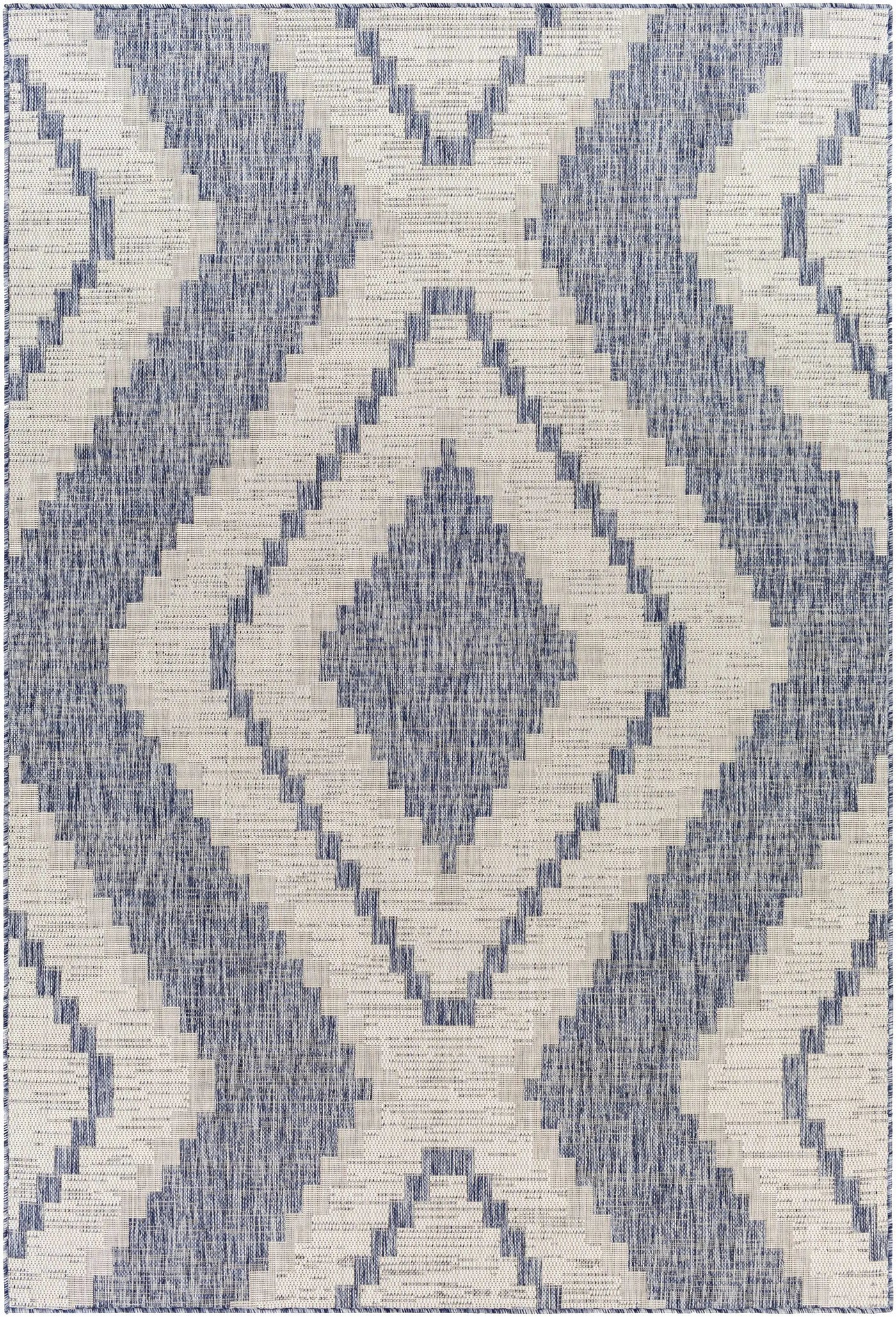 McCrory Pale Blue Flat Outdoor Rug - Clearance by Boutique Rugs