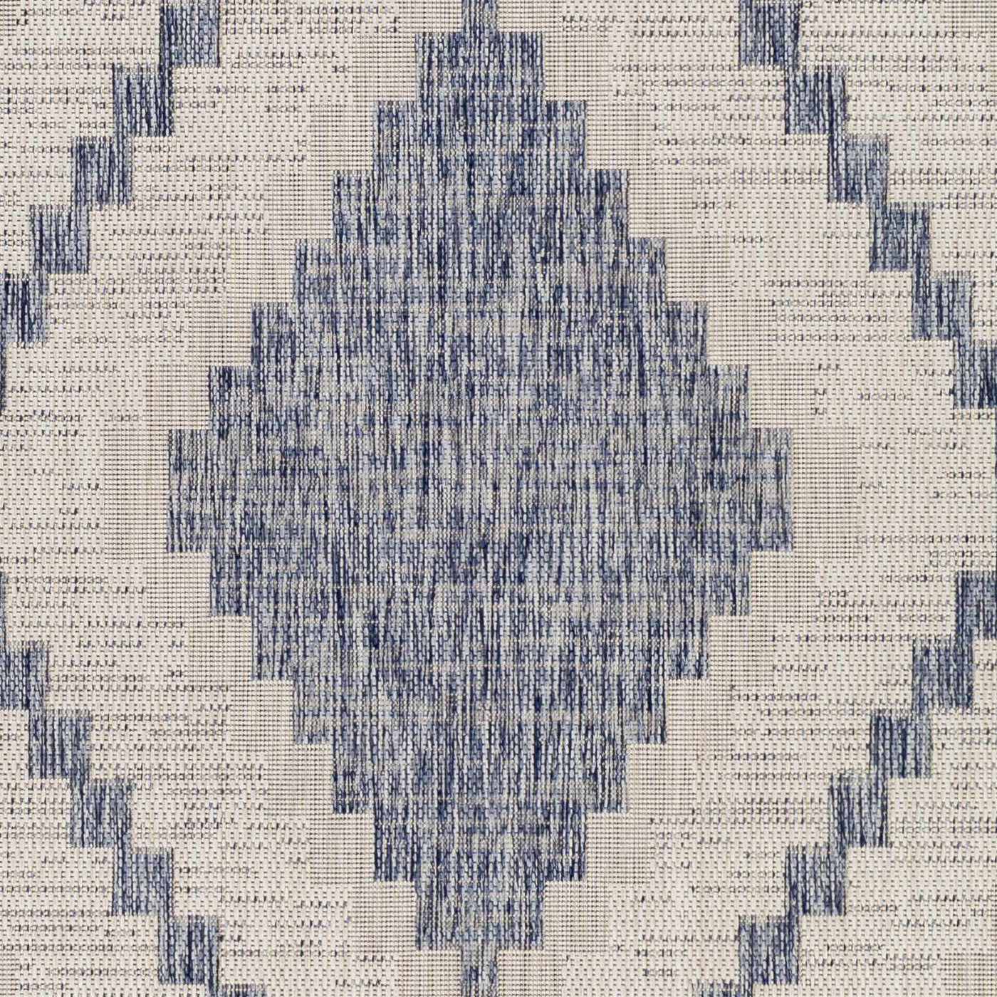 McCrory Pale Blue Flat Outdoor Rug - Clearance by Boutique Rugs