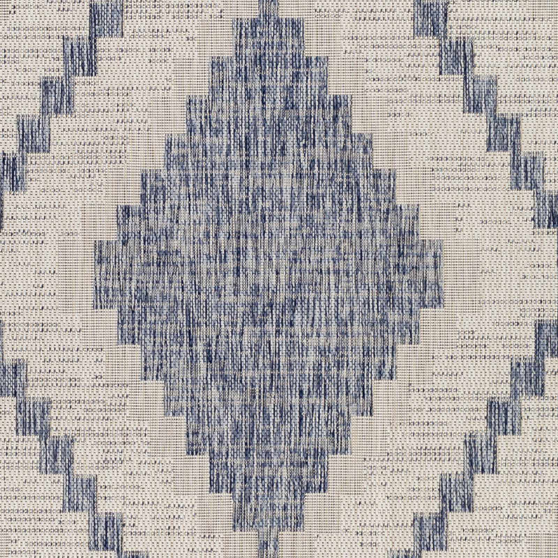 McCrory Pale Blue Flat Outdoor Rug - Clearance by Boutique Rugs
