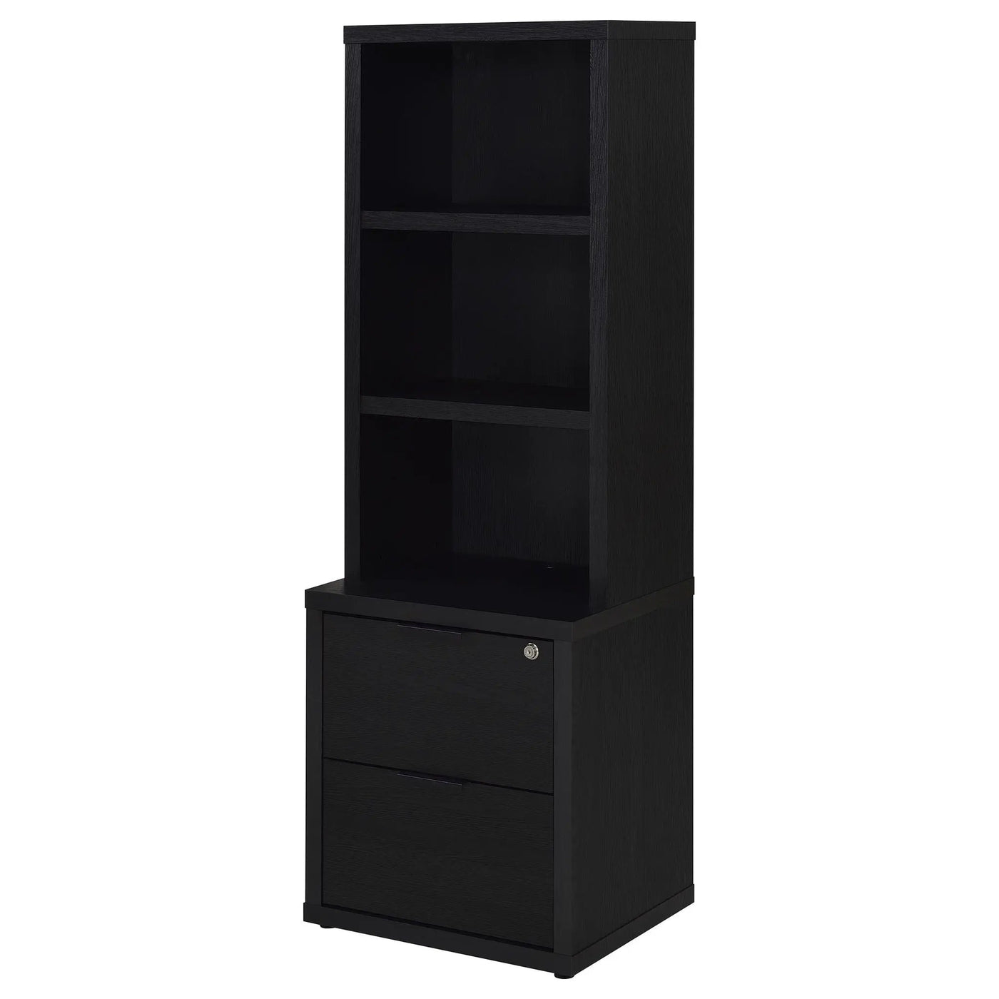 Geary - 3 Piece Wall Unit Bookcase Set With USB Storage by HouseOfZazla