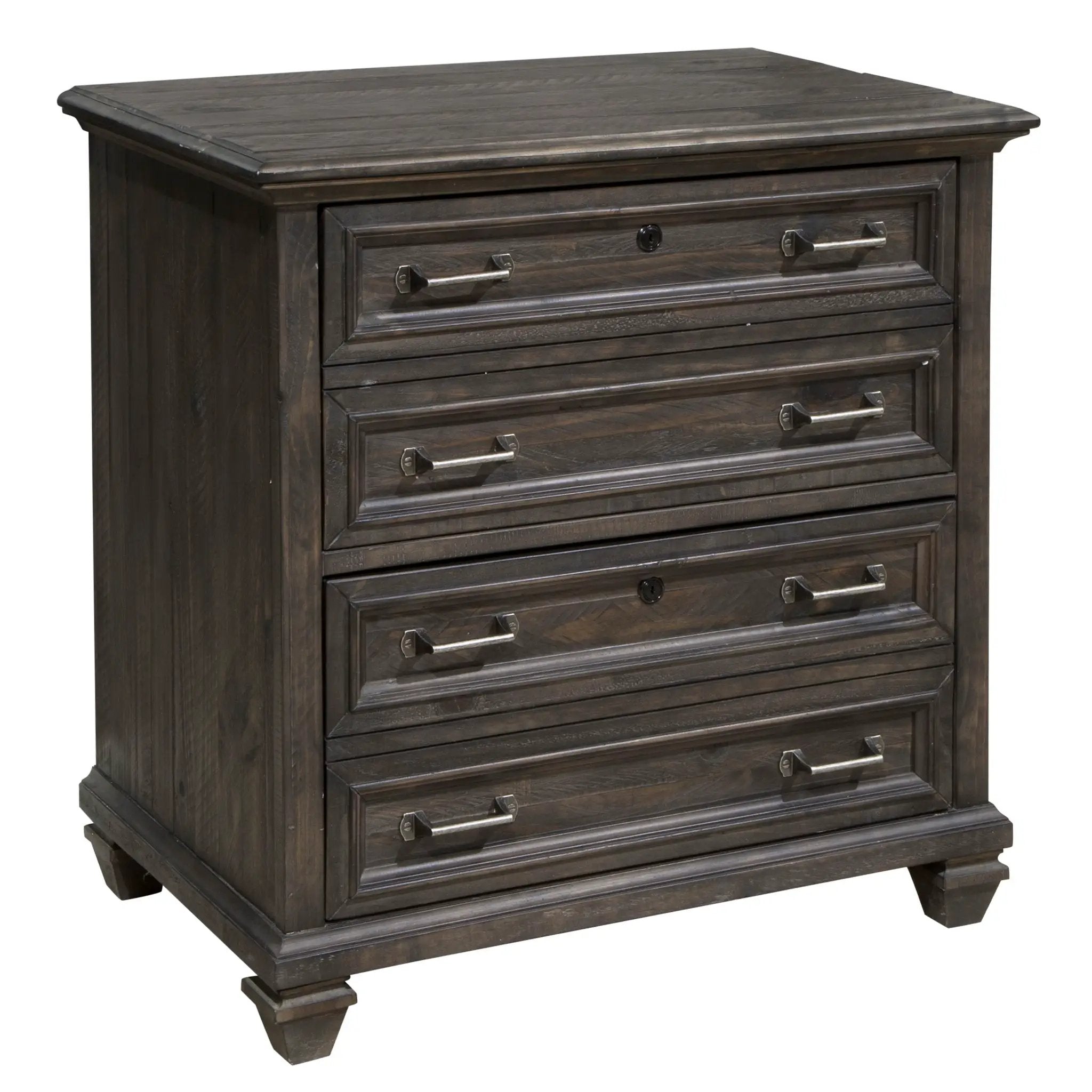 Sutton Place - Lateral File - Weathered Charcoal by Unique Piece Furniture