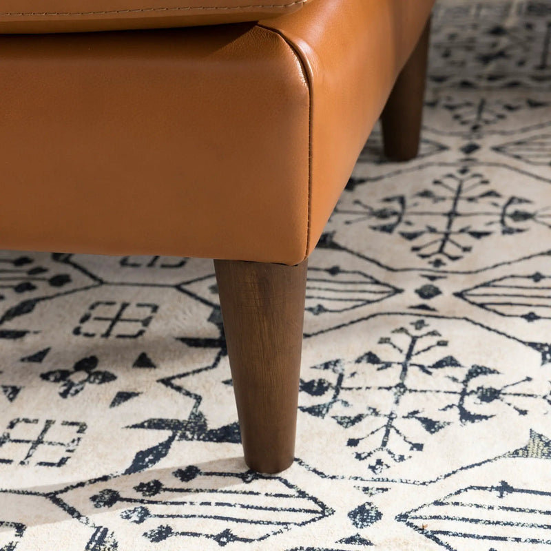 Mid-Century Tufted Sectional With Reversible Chaise by Unique Piece Furniture