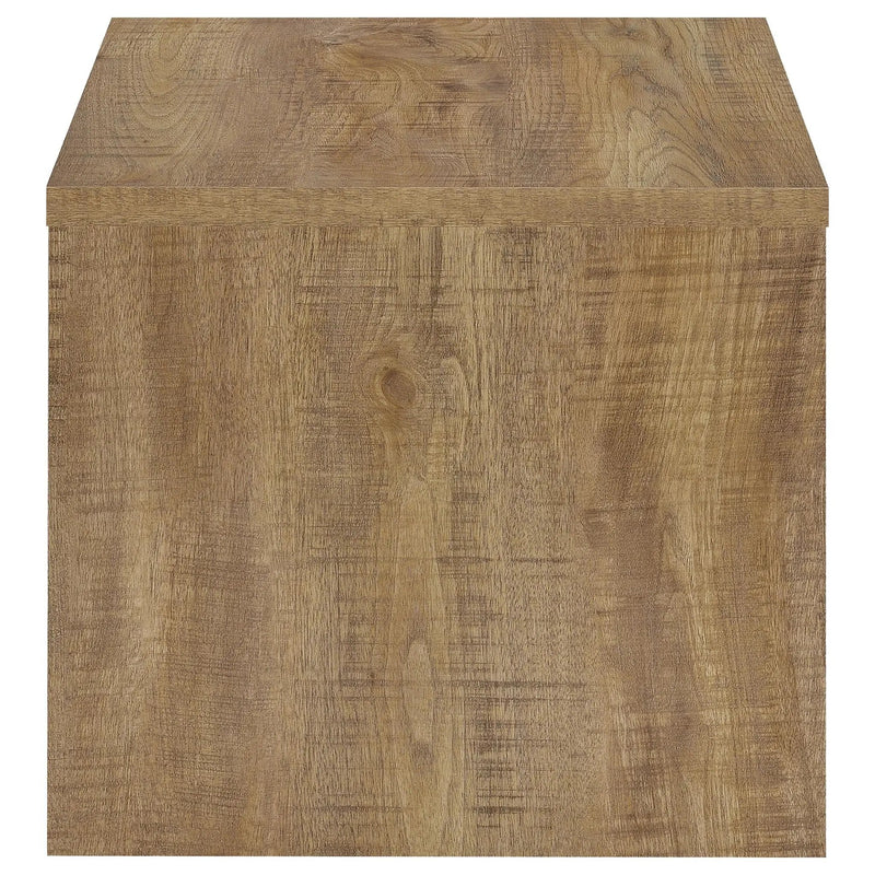 Canoga Engineered Wood Accent Side End Table Mango by Unique Piece Furniture