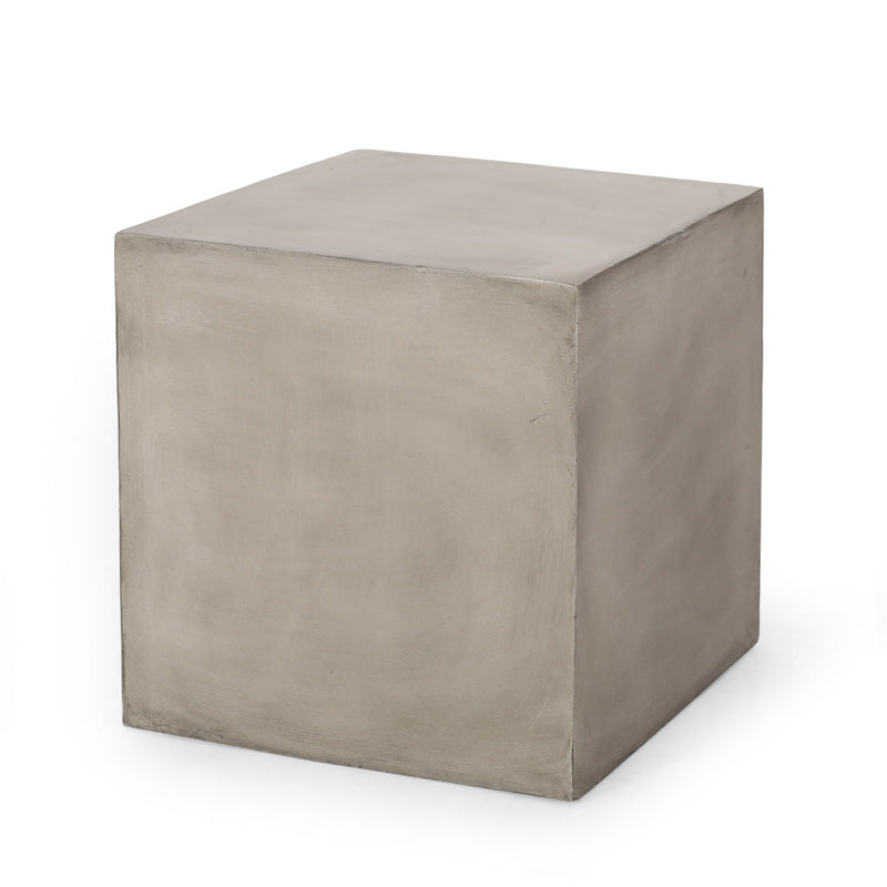 Outdoor Indoor Square Lightweight Side Table by HouseOfZazla