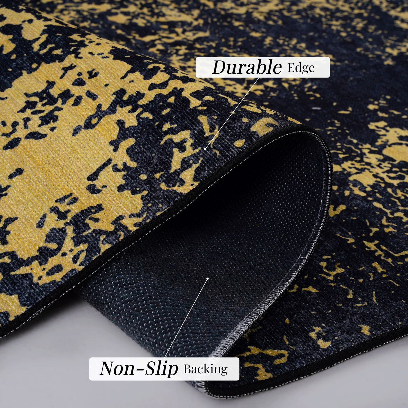Maval - Machine Washable Area Rug by HouseOfZazla