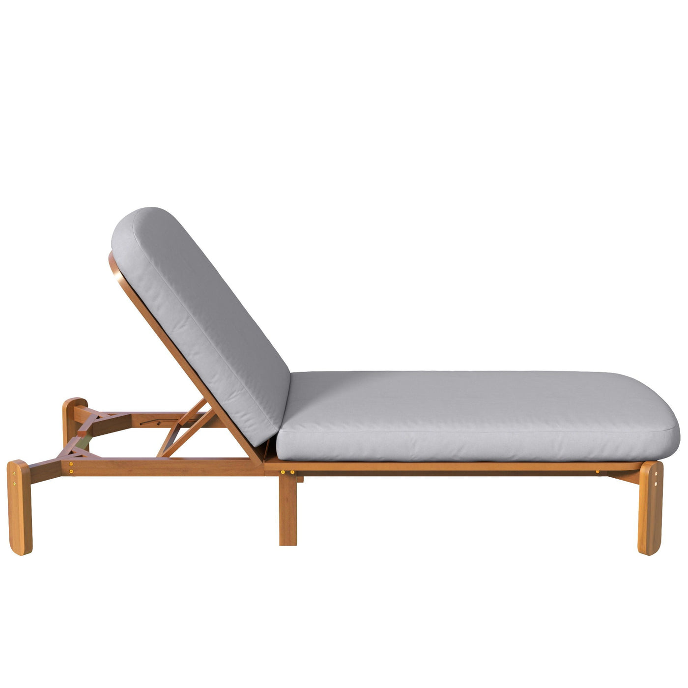 Outdoor Chaise Lounge With Adjustable Backrest by HouseOfZazla