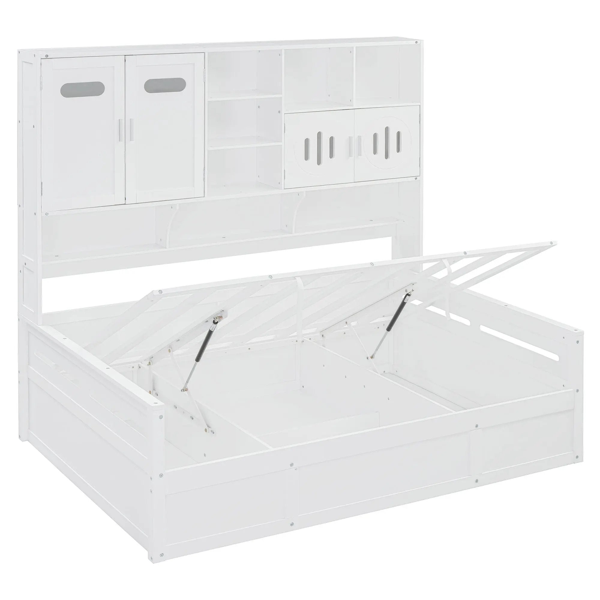 Daybed With All-In-One Cabinet And Shelf by Unique Piece Furniture