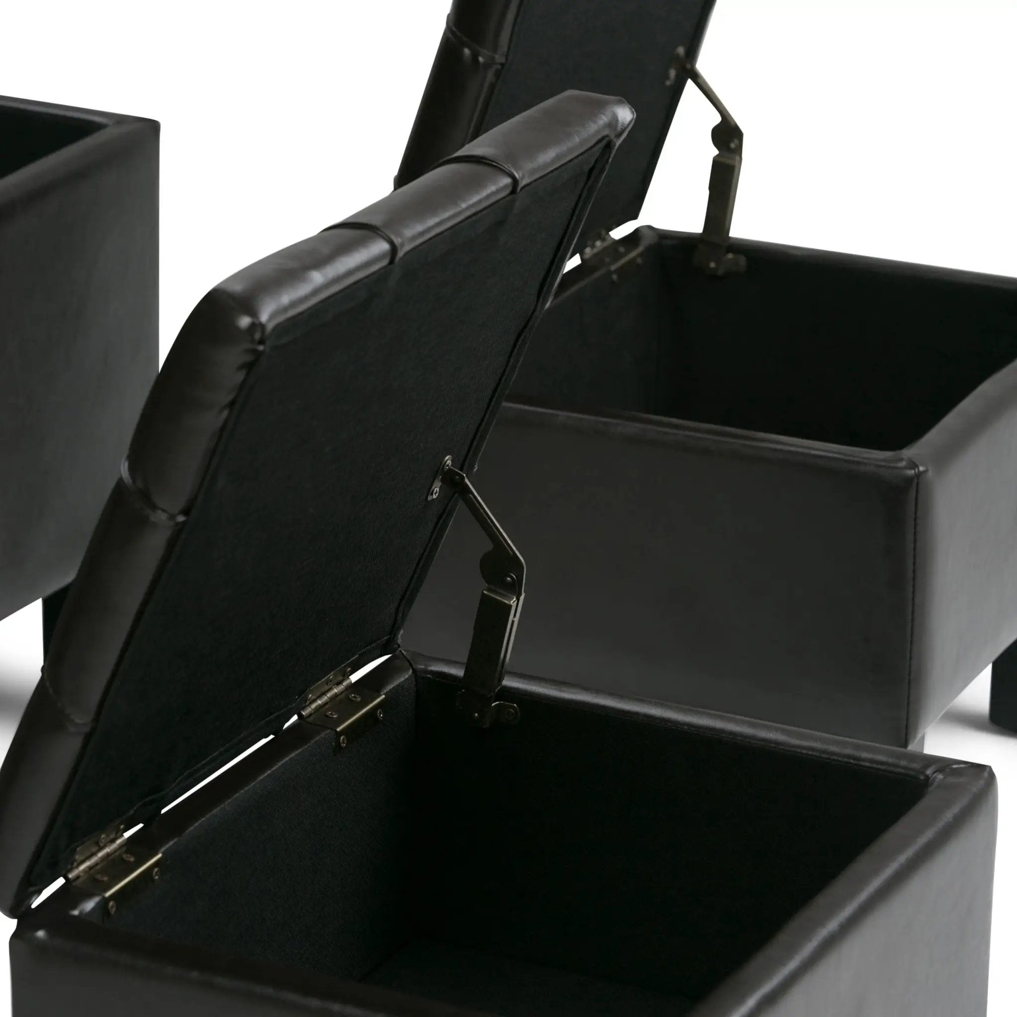 Dover - 3 Piece Storage Ottoman Contemporary Design by Unique Piece Furniture