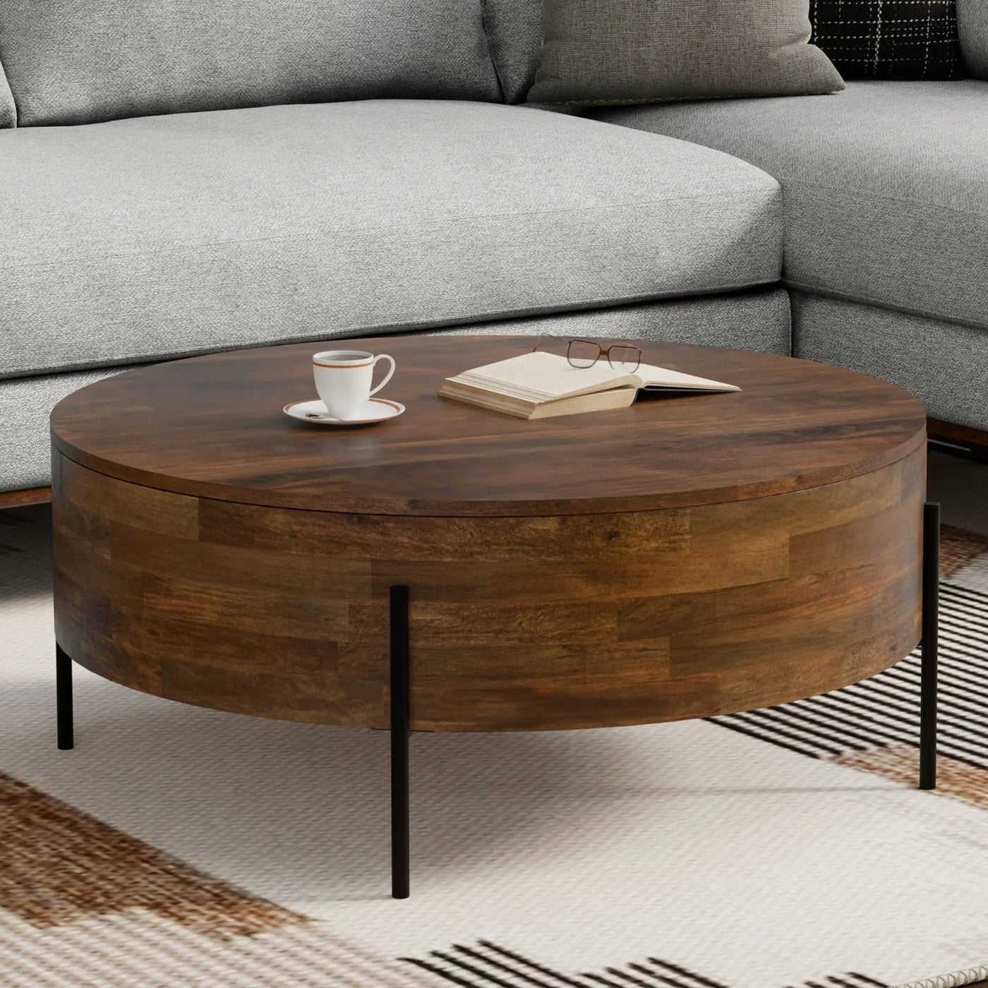 Rayburn - Drum Table by HouseOfZazla