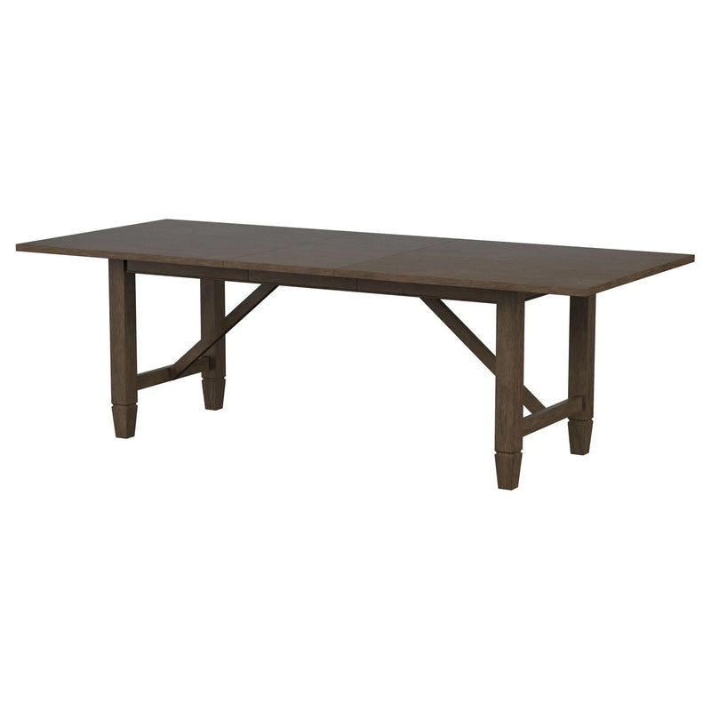 Matisse 9-piece Rectangular Dining Table Set Light Brown by Unique Piece Furniture