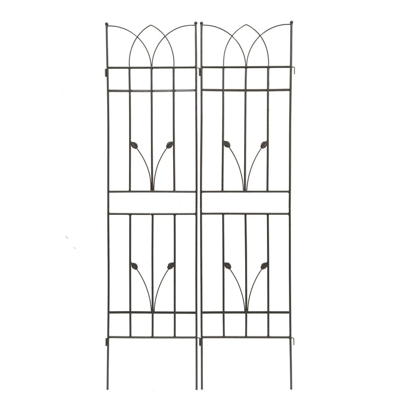 Metal Garden Trellis Rustproof For Climbing Plants Outdoor Flower Support by Unique Piece Furniture