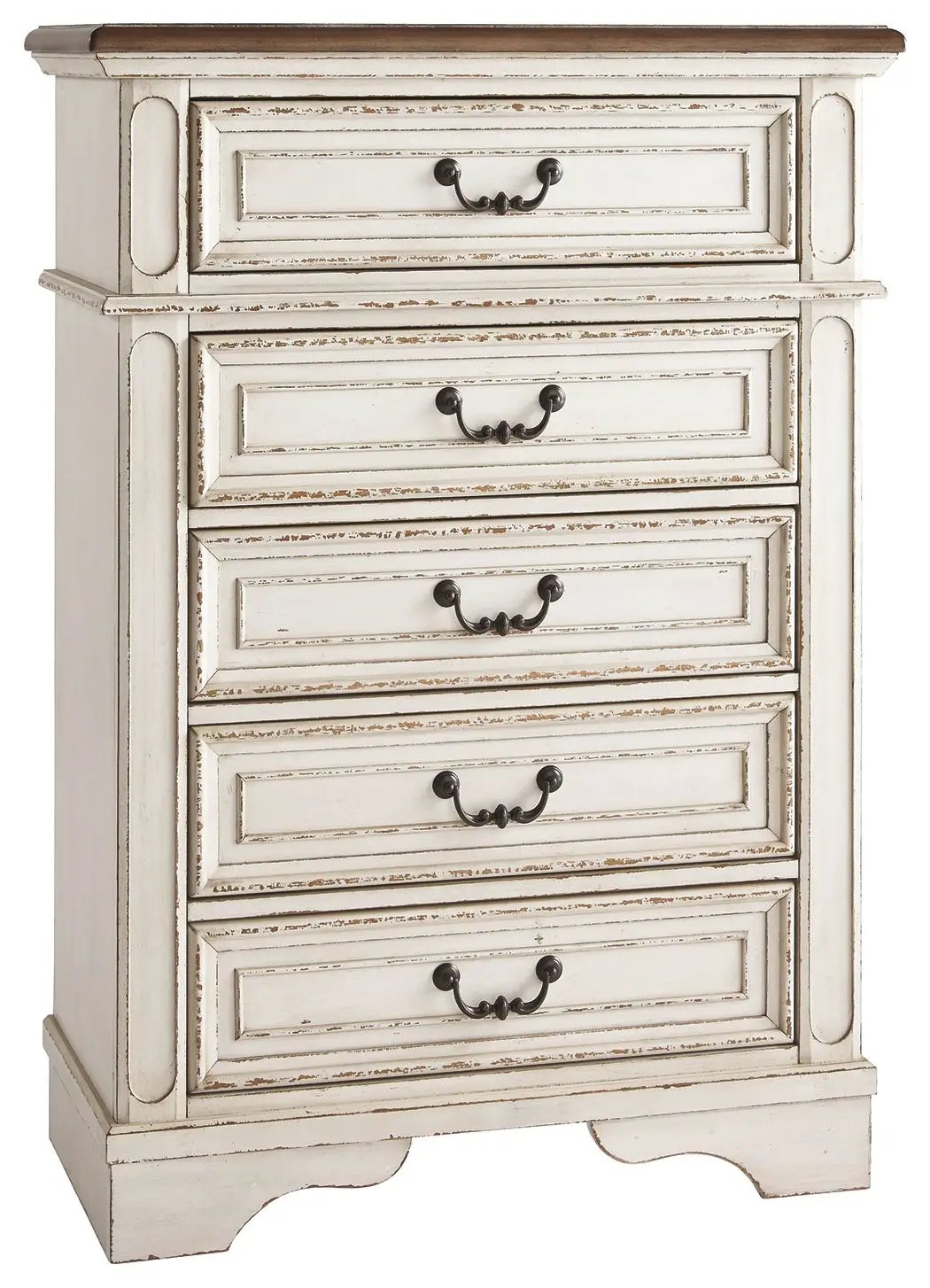 Realyn - Chest - Chipped White by Unique Piece Furniture