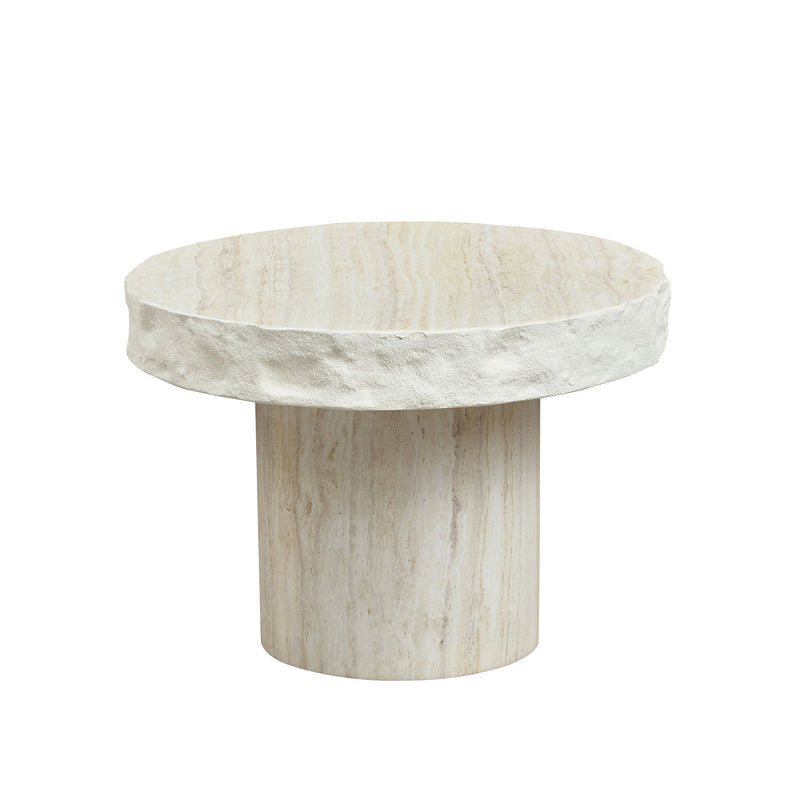 23.82 Inch Faux Mars Textural Patterns Coffee Table by HouseOfZazla