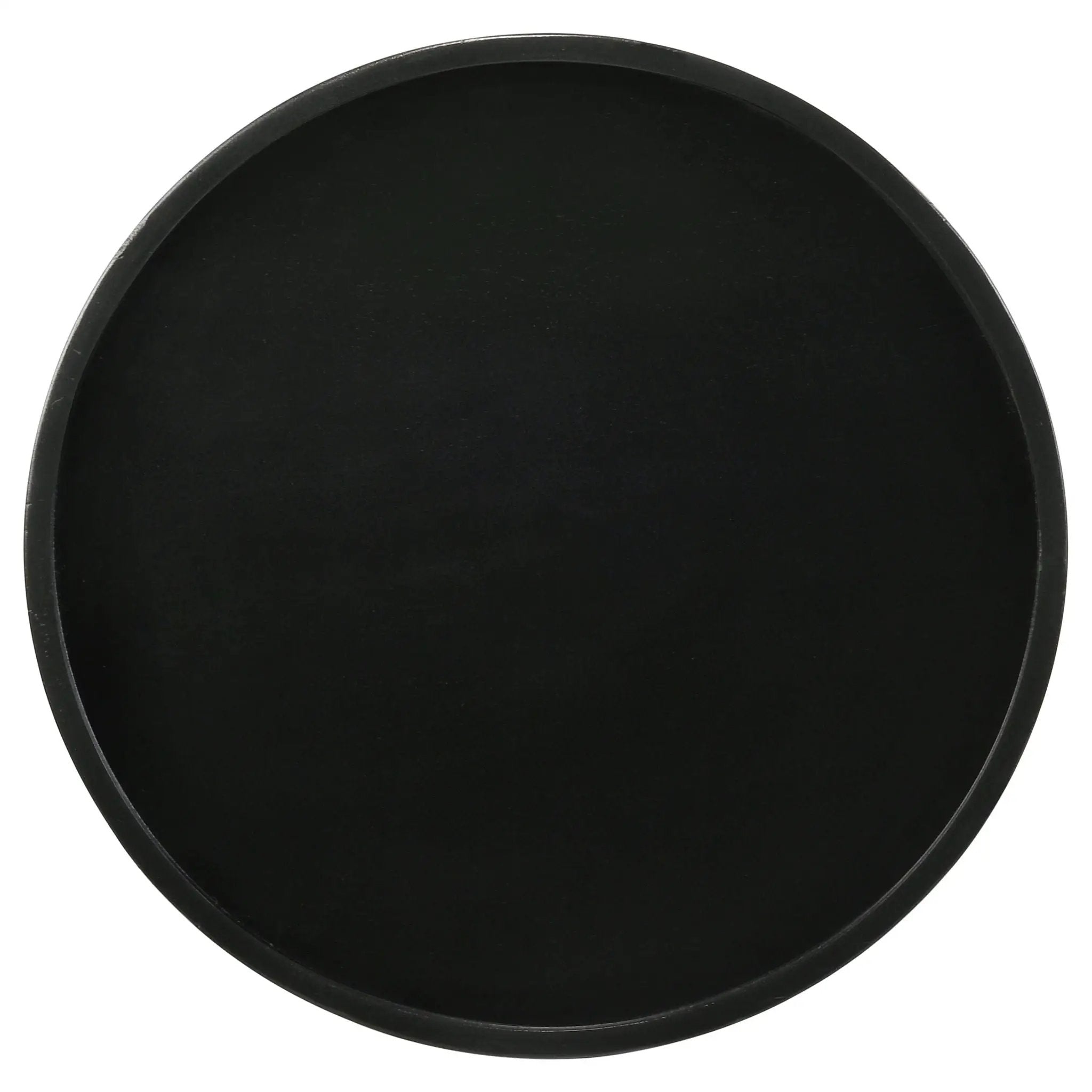 Ixia Round Solid Mango Wood Accent Side Table Black Stain by Unique Piece Furniture