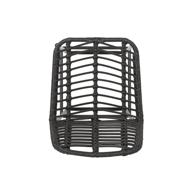 Sawtelle Outdoor Wicker Barstools (Set of 2) by HouseOfZazla