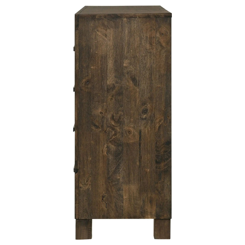 Woodmont 8-drawer Dresser Rustic Golden Brown by Unique Piece Furniture