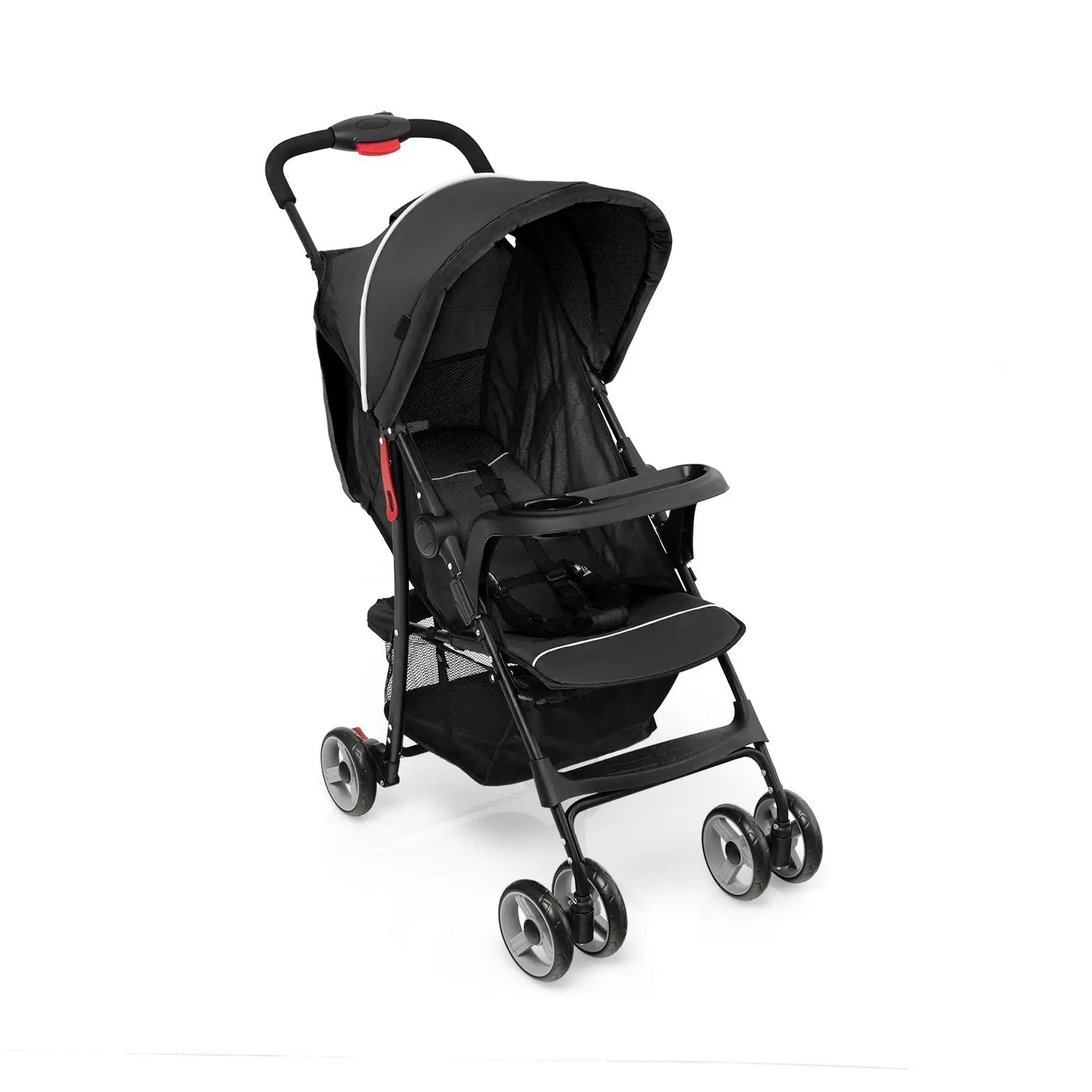 Toddler Travel Stroller for Airplane with Canopy and Adjustable Backrest by DirectDeals