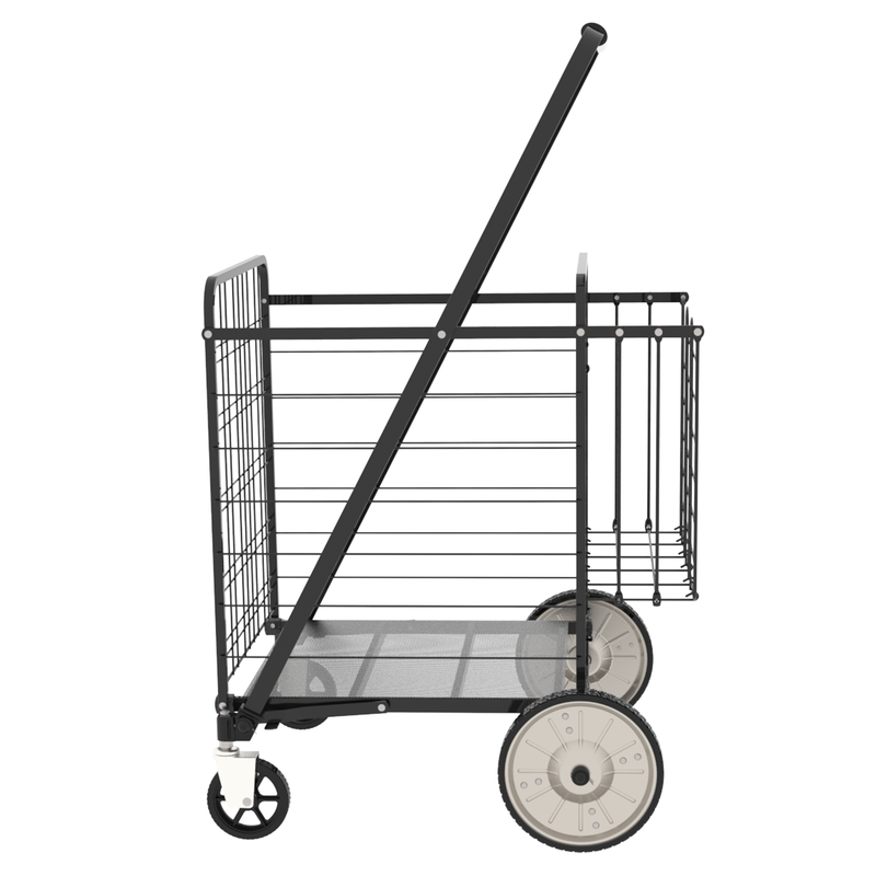 Bigger Super Jumbo Shopping Cart with Foldable Metal Frame - Metal, photo 8 of 10