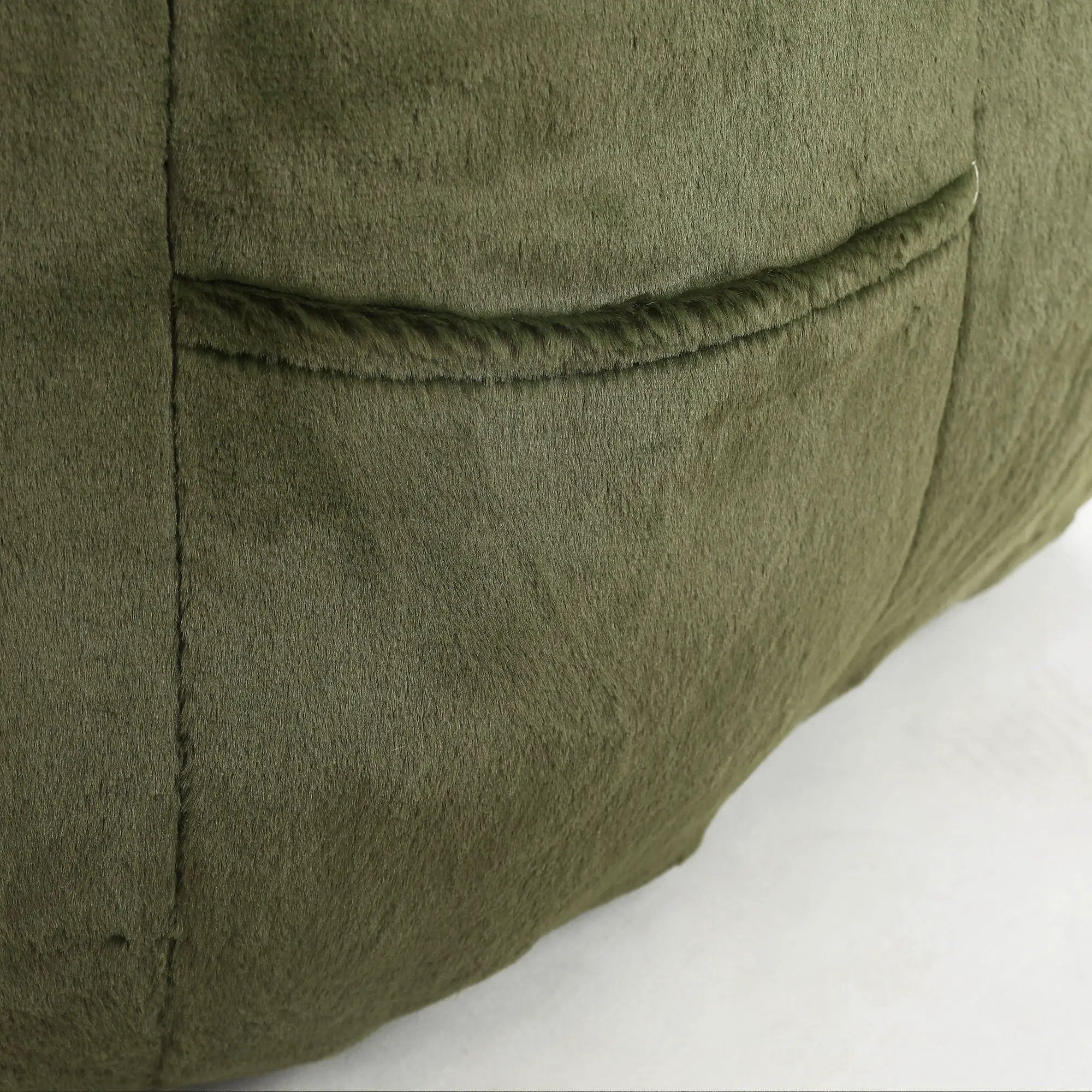 Beanbag Chair, Beanbag Sofa Chair With Armrests Stuffed High Density Foam by HouseOfZazla