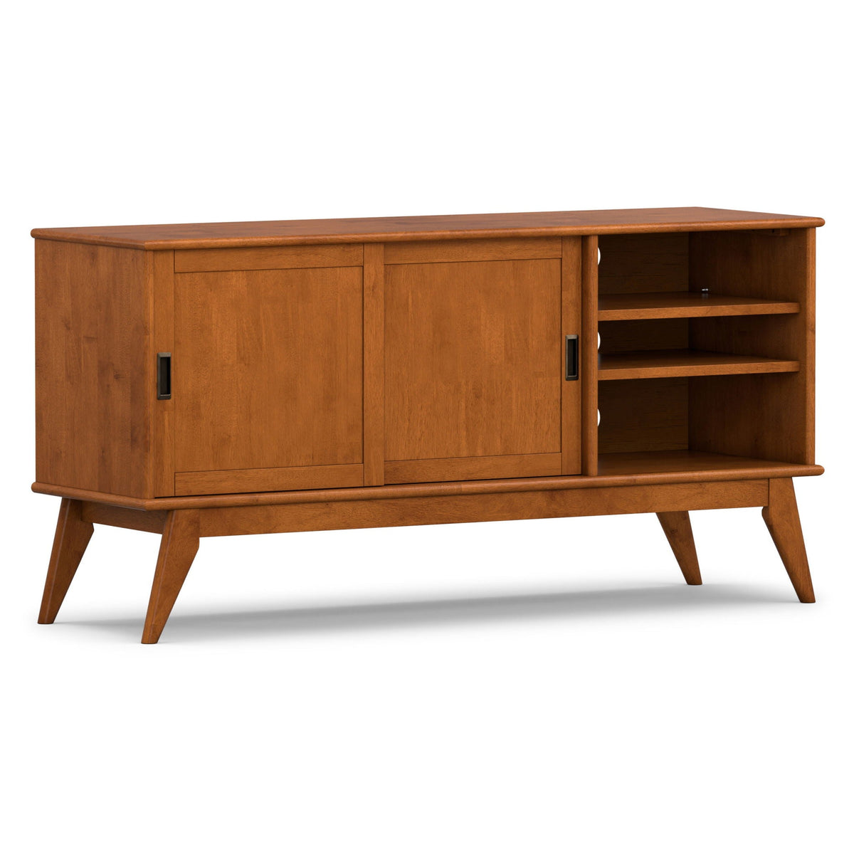 Draper - Handcrafted Mid Century Low TV Media Stand, photo 26 of 40