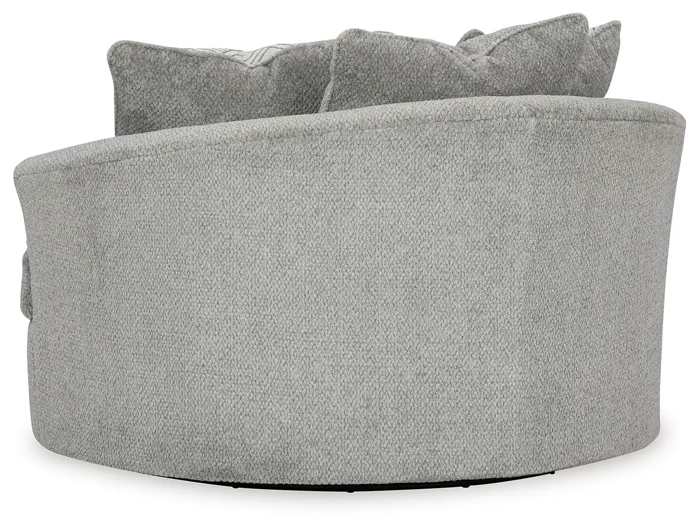 Casselbury - Oversized Swivel Accent Chair - Cement by Unique Piece Furniture