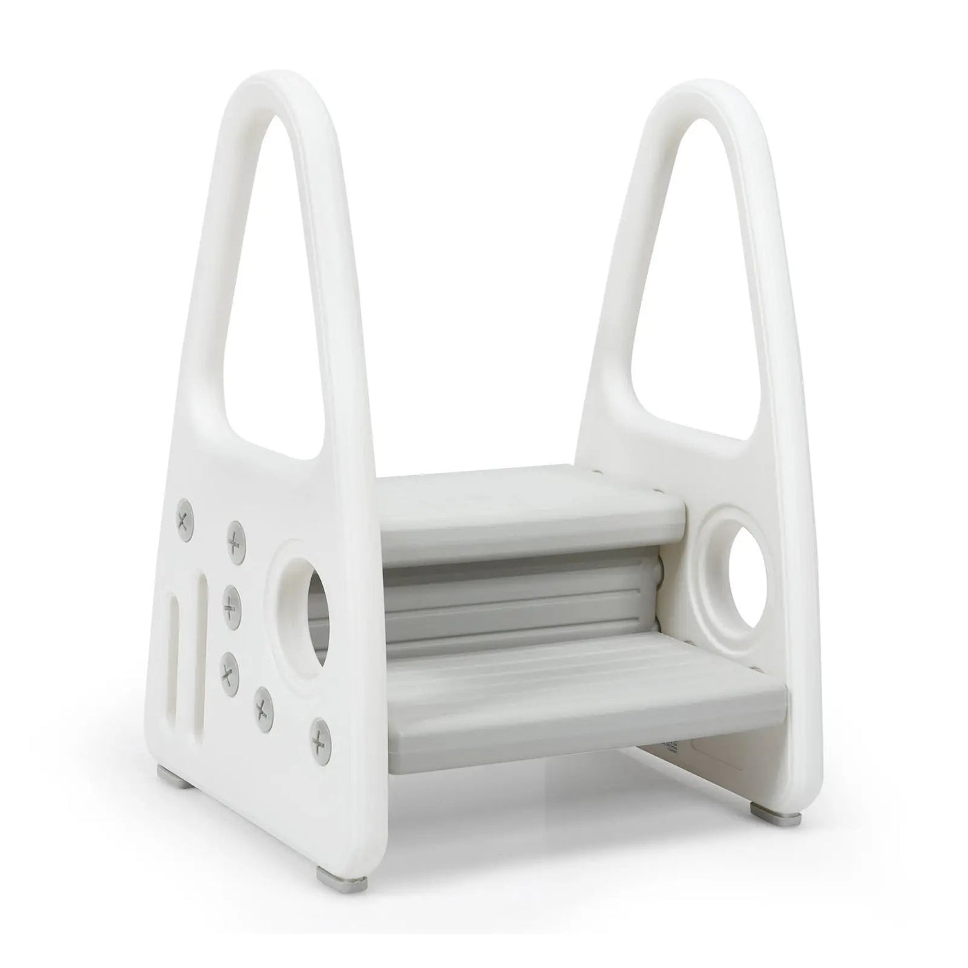 Kids Step Stool Learning Helper with Armrest for Kitchen Toilet Potty Training by DirectDeals