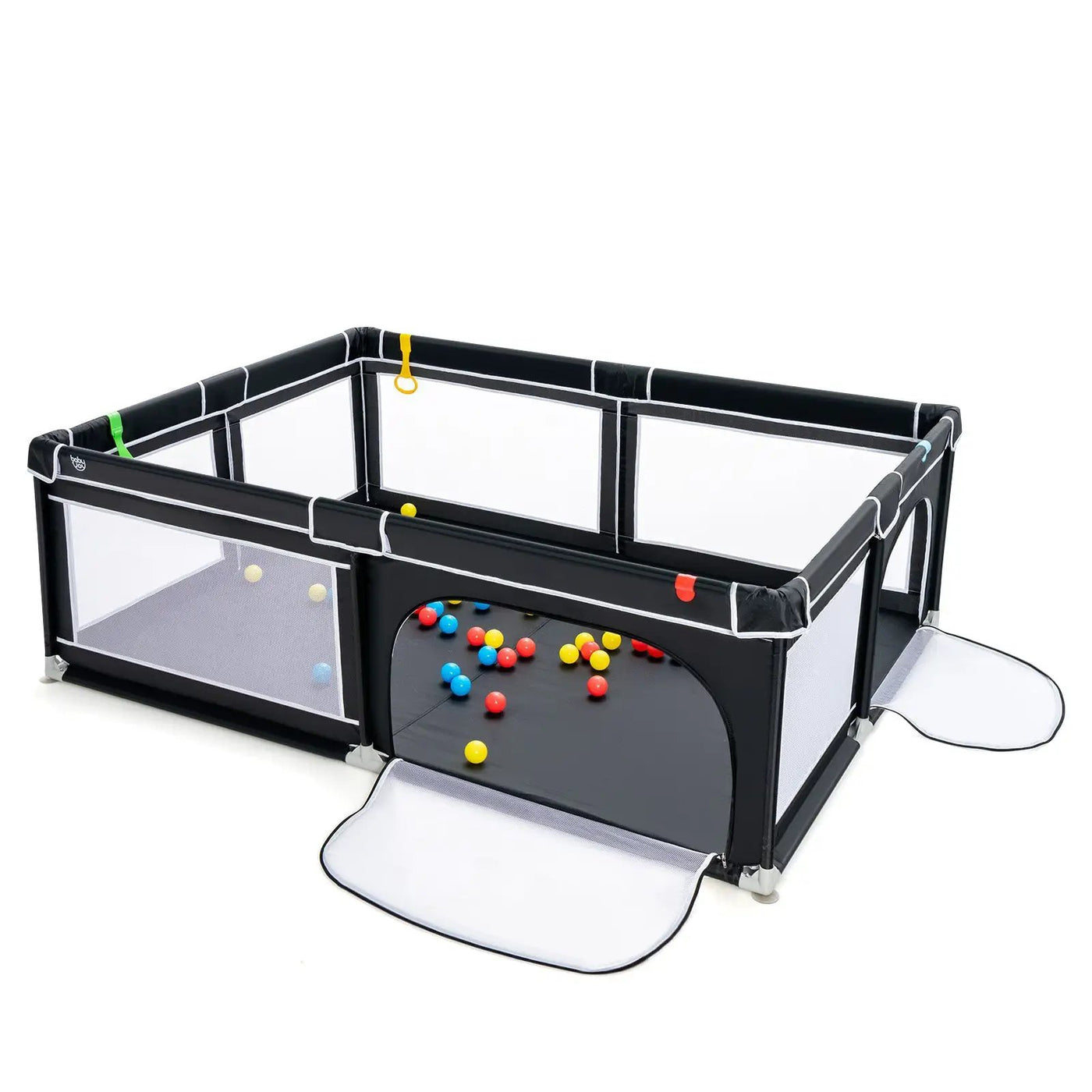 Extra-Large Safety Baby Fence with 50 Ocean Balls