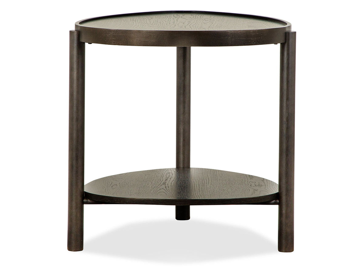 Hadleigh - Shaped Accent End Table, photo 9 of 10