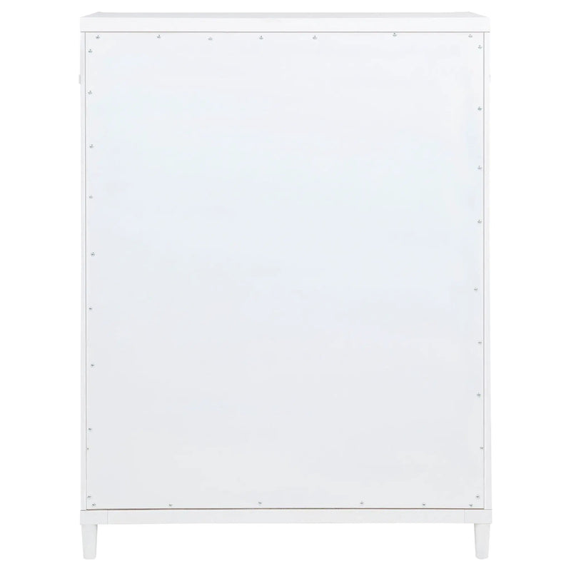 Gracemont 5-drawer Bedroom Chest of Drawers White by Unique Piece Furniture