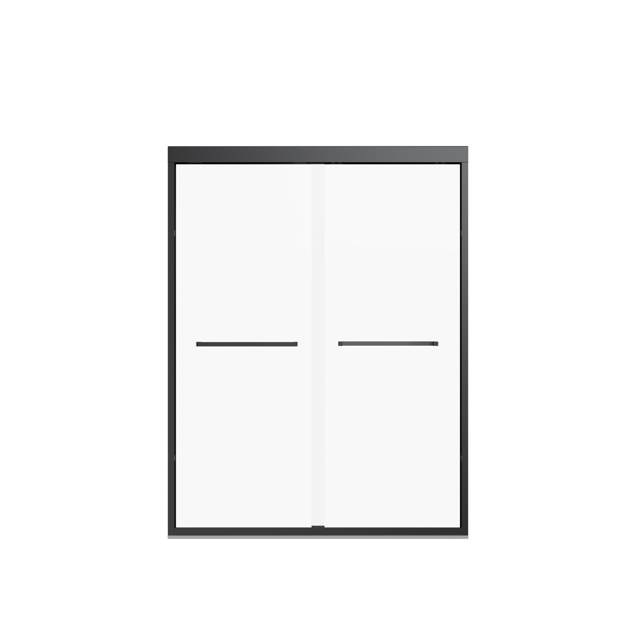 50-54W x 70H Semi-Frameless Double Sliding Shower Door by HouseOfZazla