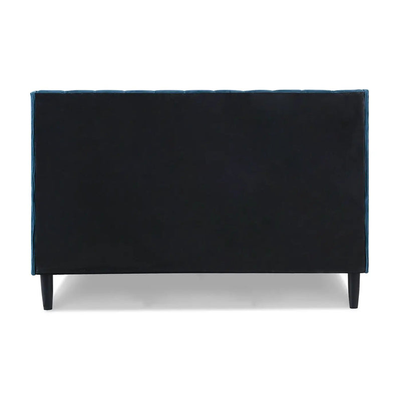 Aspen - Vertical Tufted Modern Headboard Platform Bed Set by HouseOfZazla