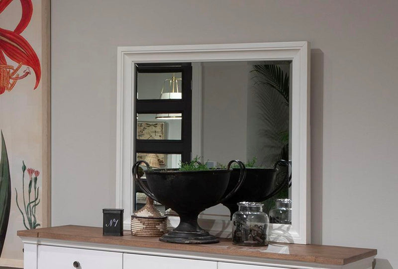 Kingston - Landscape Mirror - Whisper White And Cerused Nutmeg, photo 6 of 7