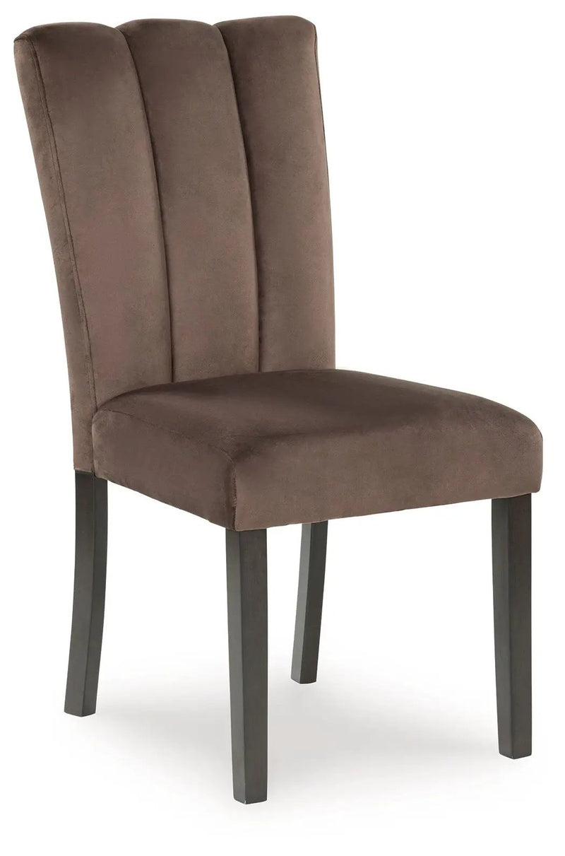 Jeshina - Dining Upholstered Side Chair (Set of 2) - Mocha by Unique Piece Furniture