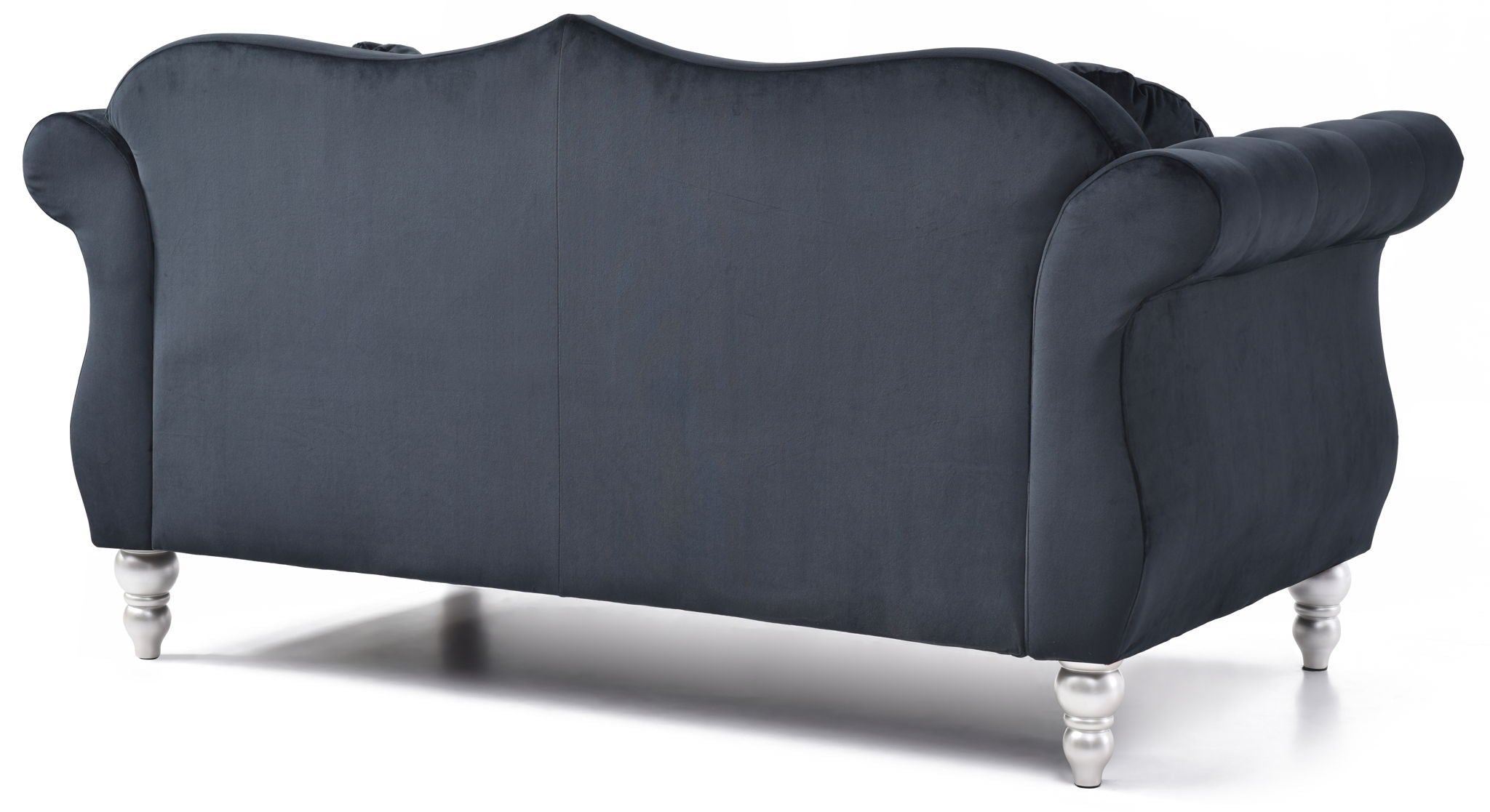 Stylish Flared Arm Loveseat by HouseOfZazla