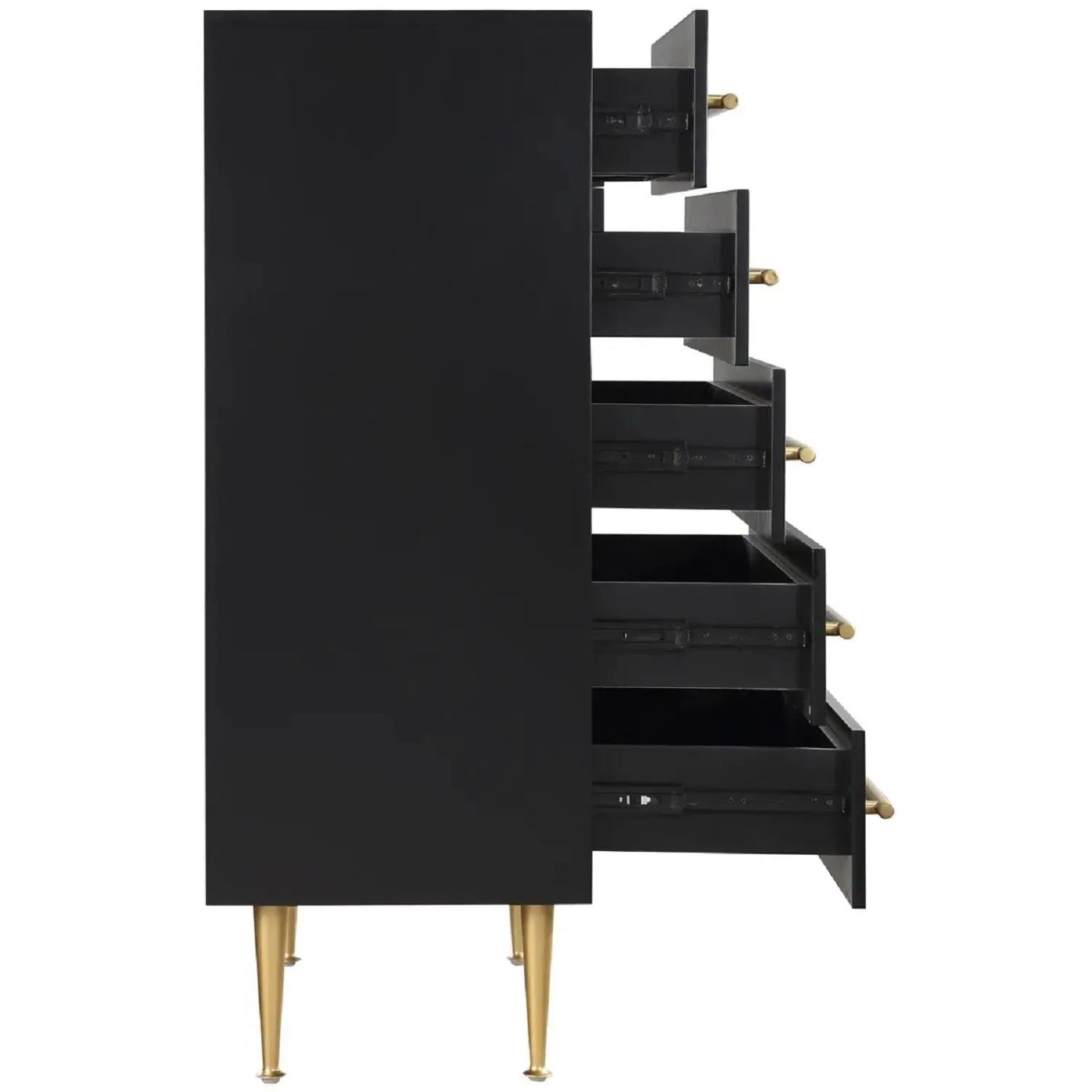 Contemporary 5 Drawer Chest For Bedroom by HouseOfZazla