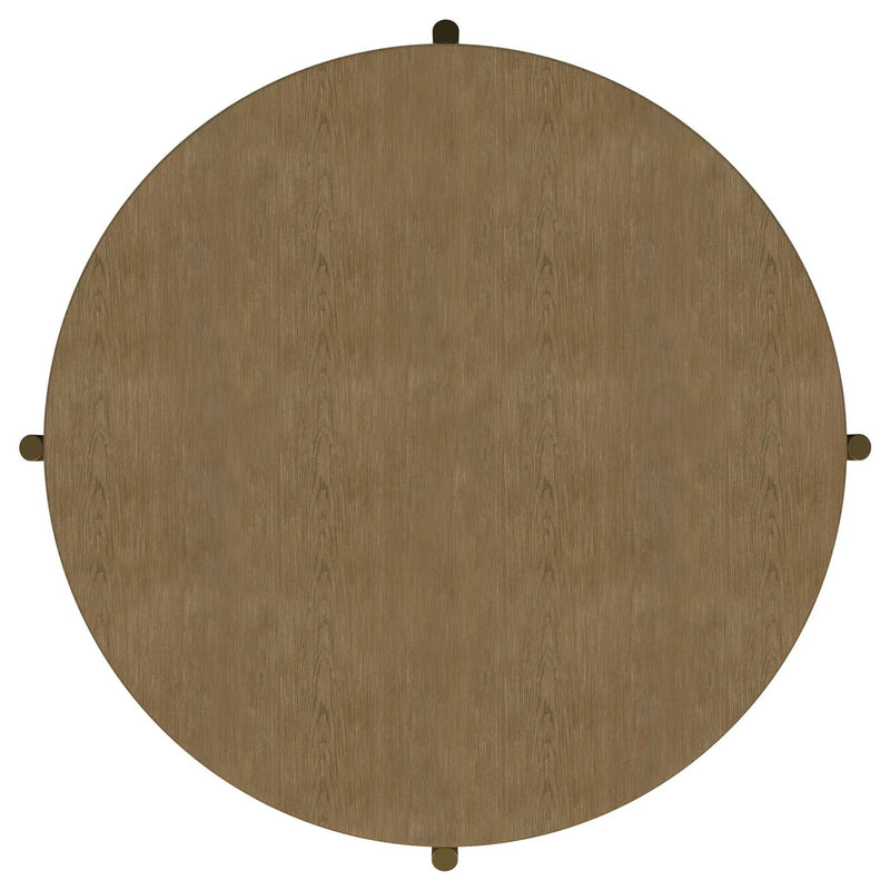 Benson - Round Table With Storage Shelf