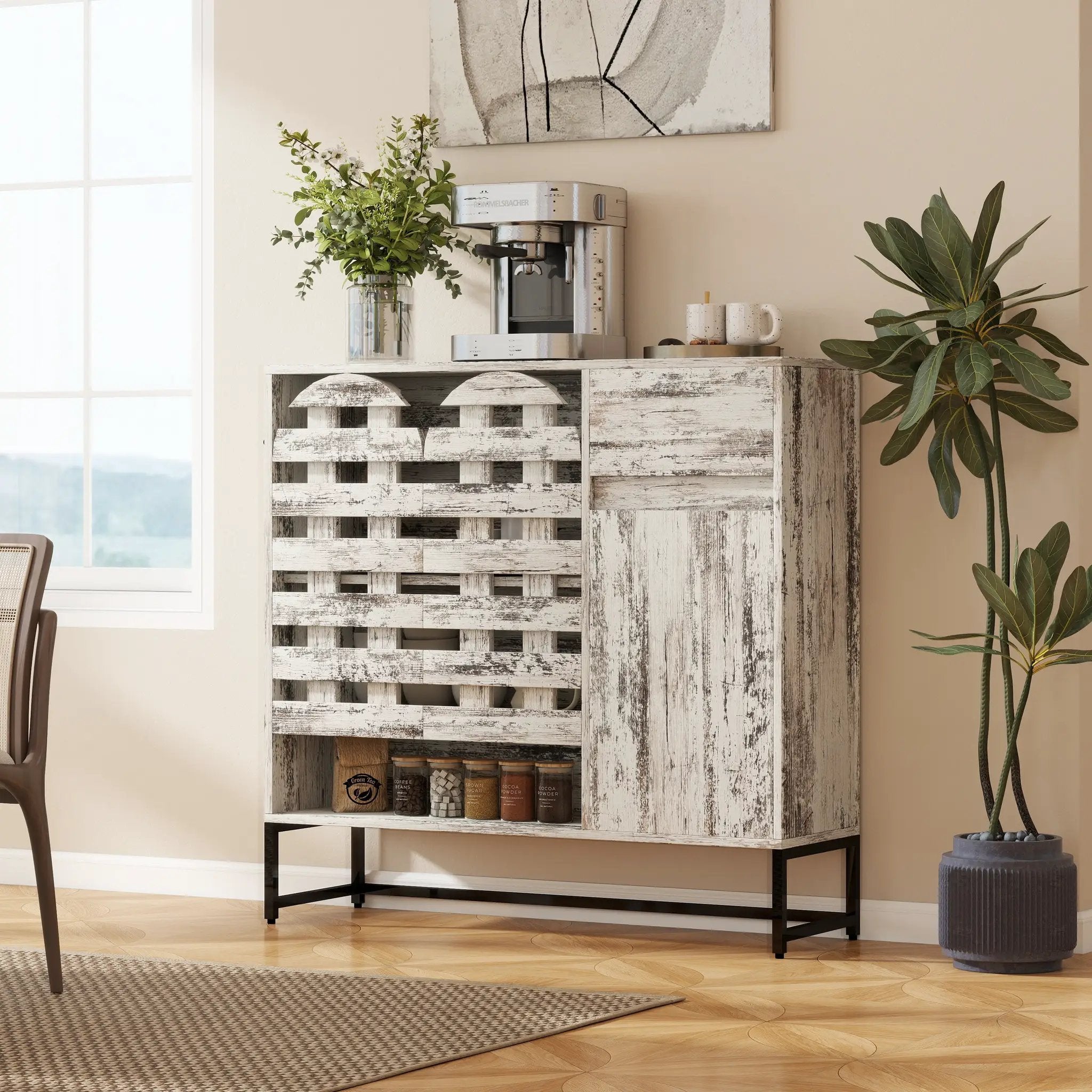 Farmhouse Sideboard Cabinet with Storage by HouseOfZazla