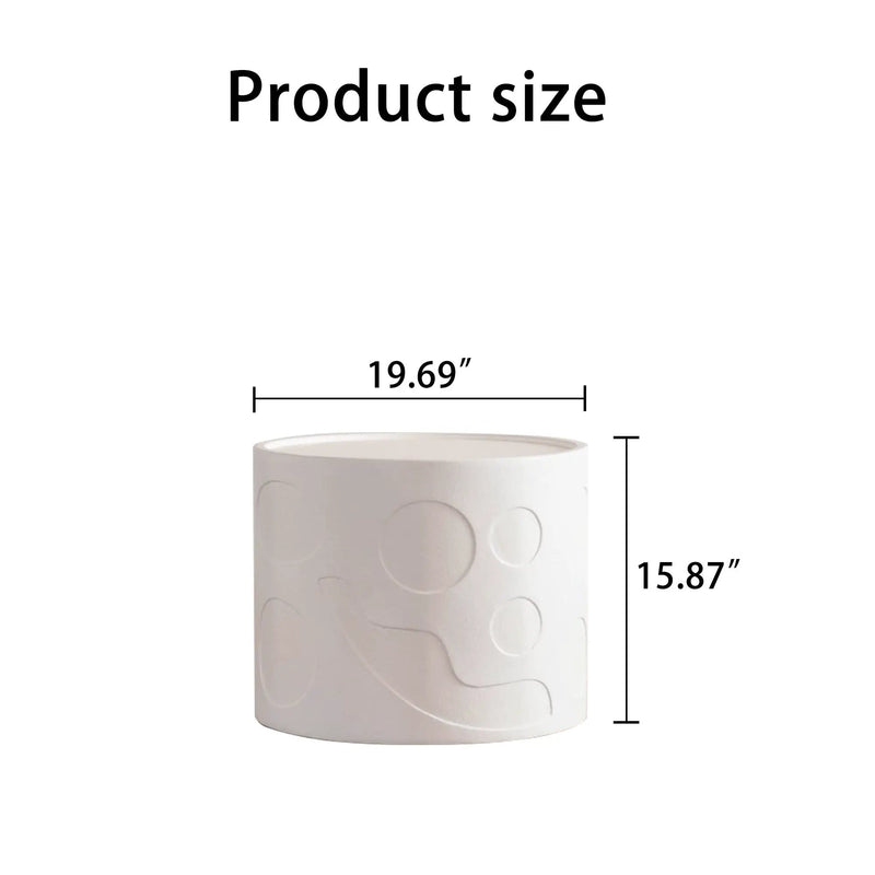 Handcrafted Round Side Table by HouseOfZazla