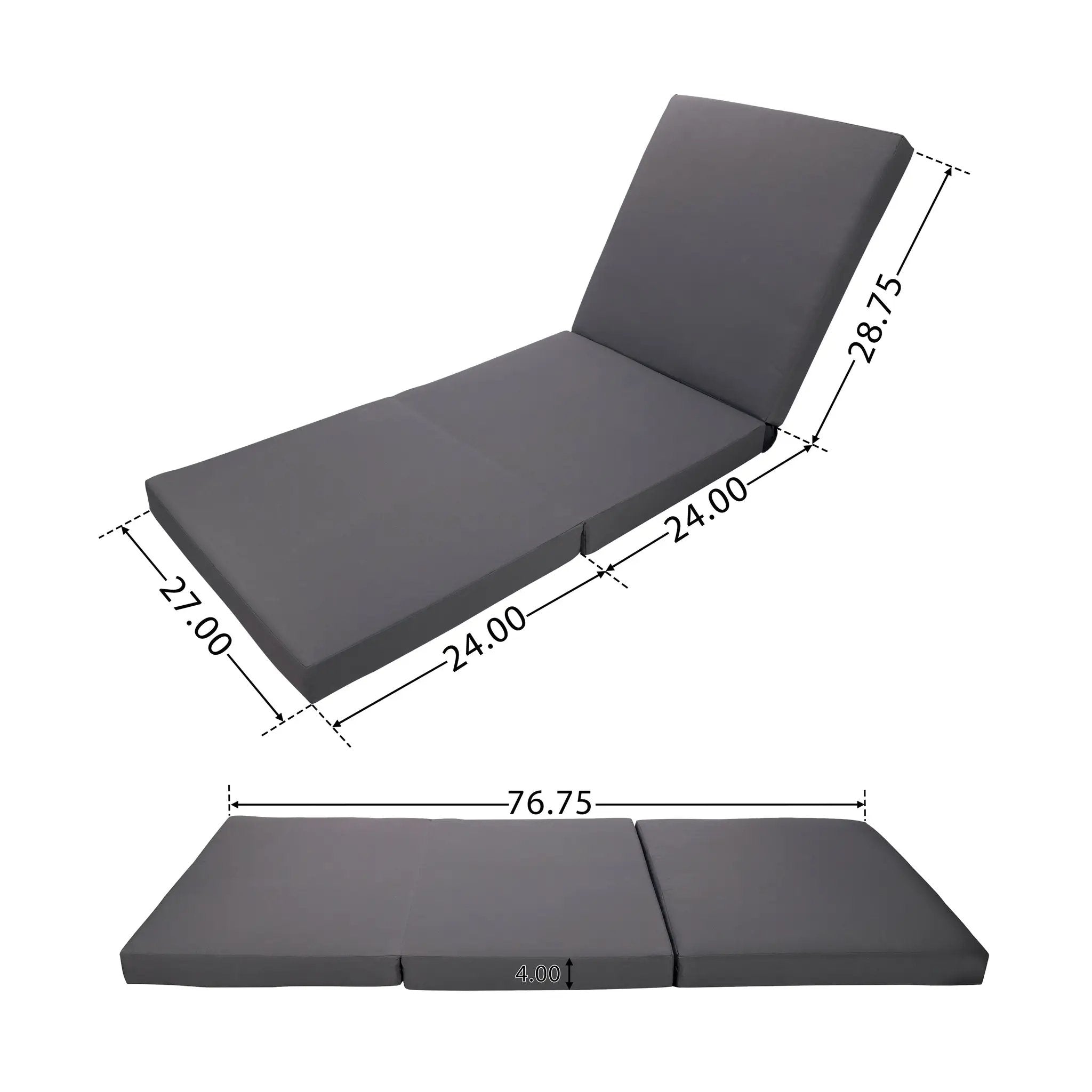 Lounge Chaise Set with Space Available on One Side by HouseOfZazla