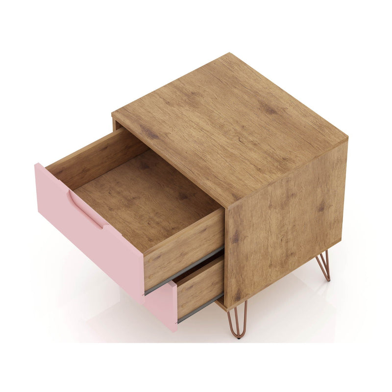 Rockefeller - 2 Drawer Nightstand