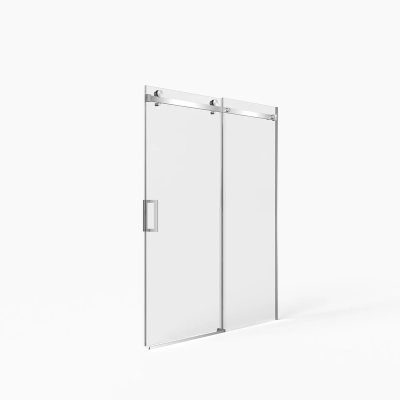 Frameless Sliding Shower Door - 56-60"W x 72"H by HouseOfZazla