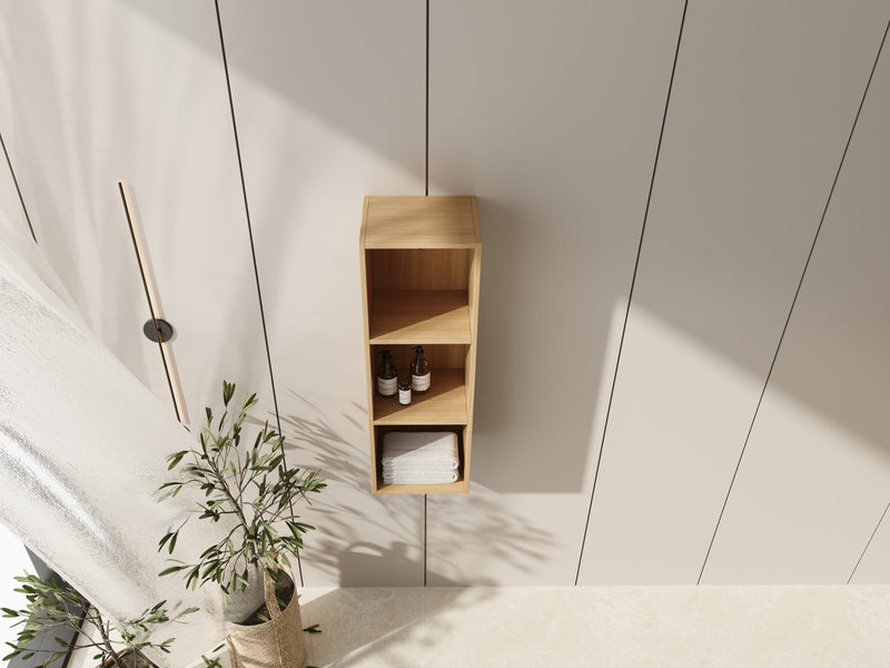 12 Inch Small Wall Mounted Storage Shelves by HouseOfZazla