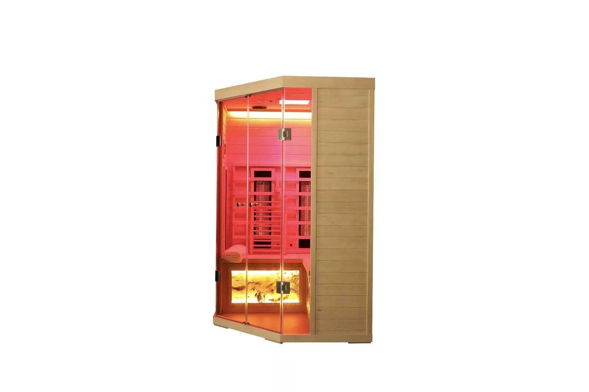 5-Person Hemlock Far-Infrared S Model Sauna by HouseOfZazla