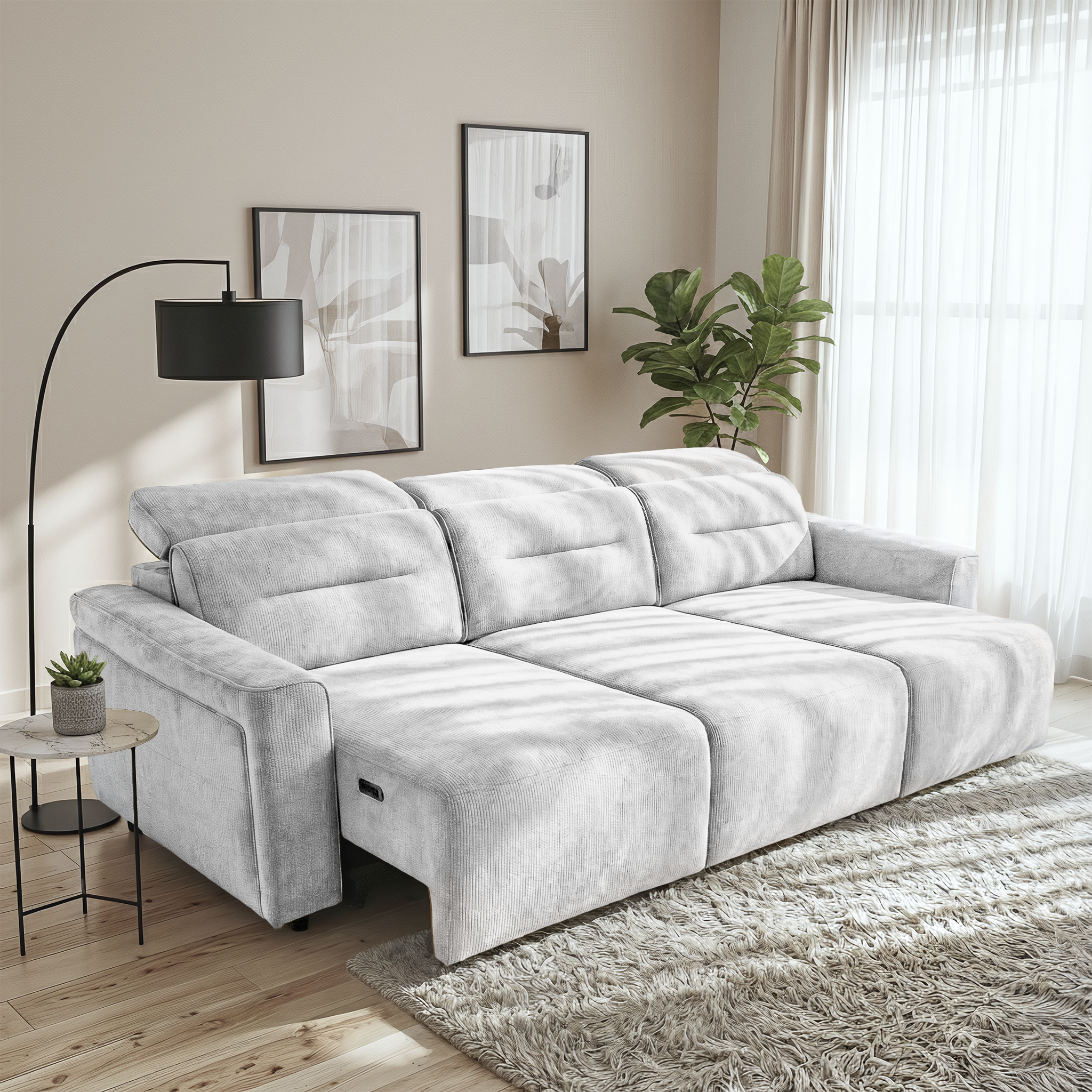 Falmouth Light Sofa by HouseOfZazla