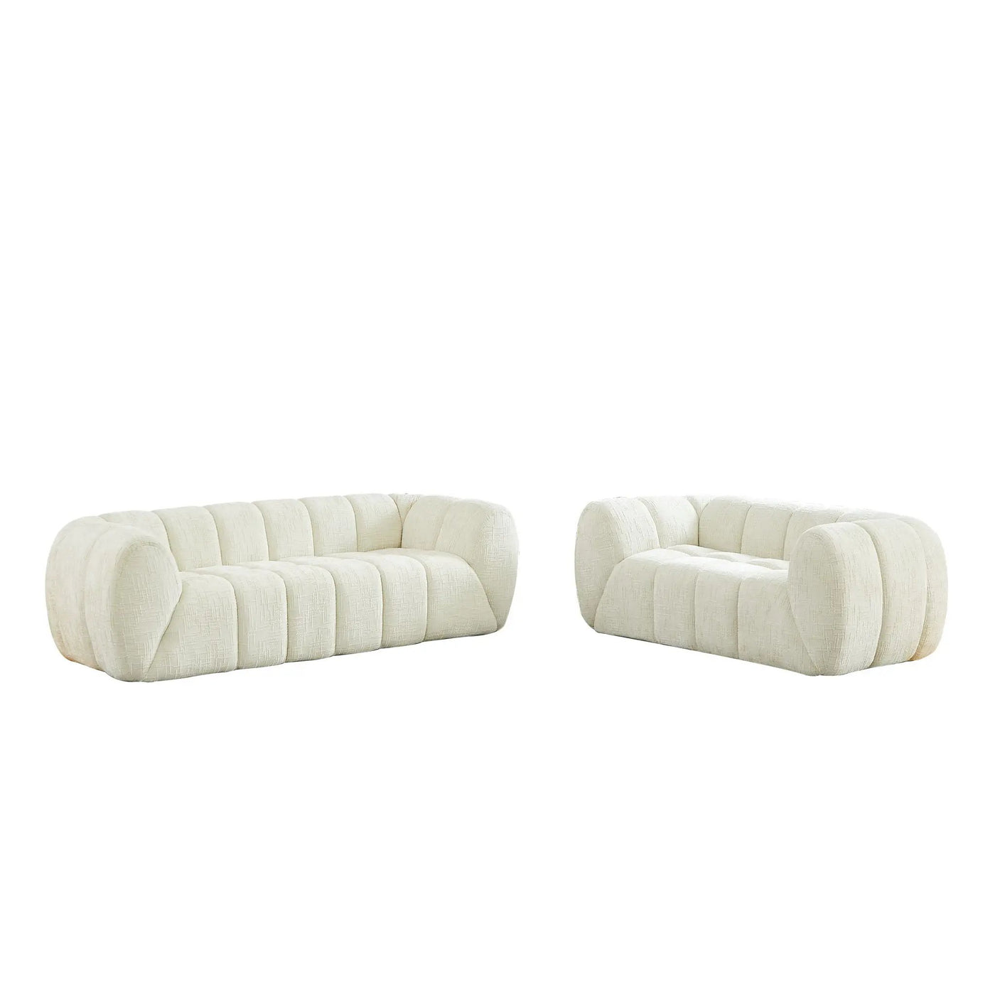 Modern Sofa With Piano Key Backrest by HouseOfZazla