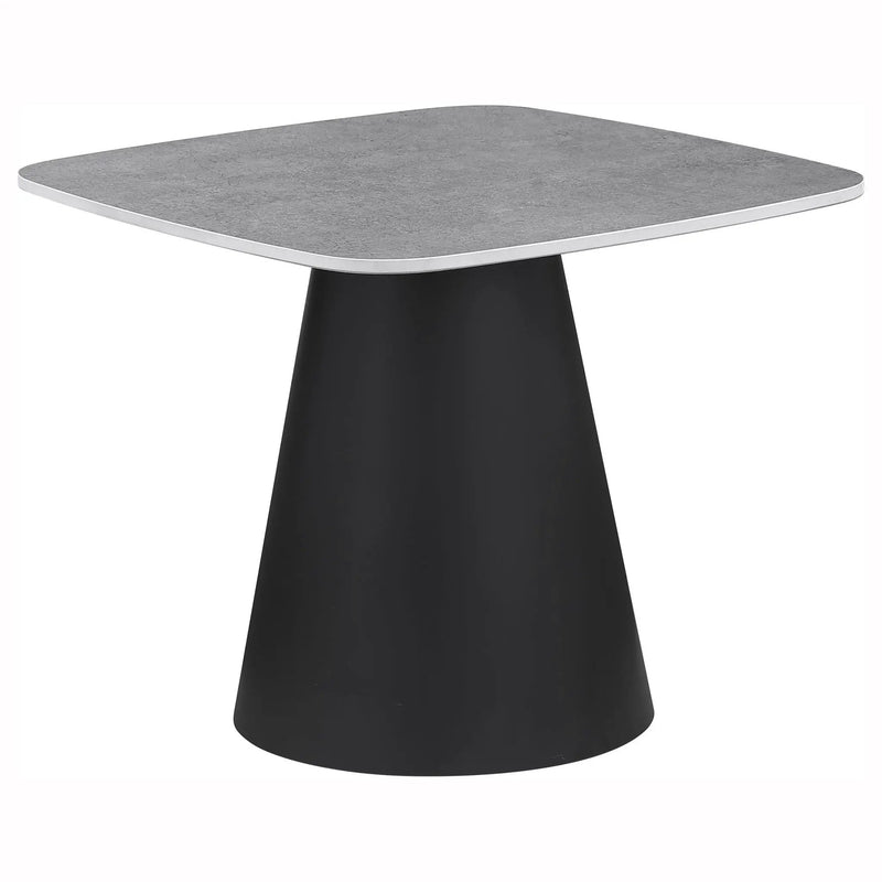 Eason 2-piece Cocktail Coffee Table Set Concrete and Black by Unique Piece Furniture